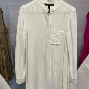 White long sleeve dress